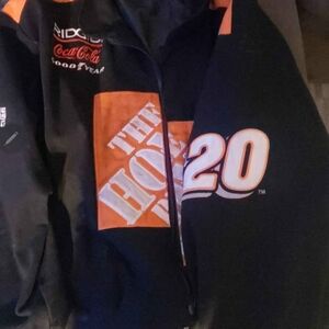 Home Depot Black and Orange Performance Jacket